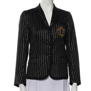 ❤️Dries Van Noten Wool Pinstripe Crest Blazer❤️